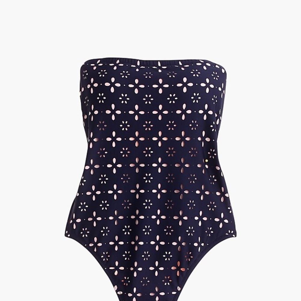 JCrew eyelet one piece 10